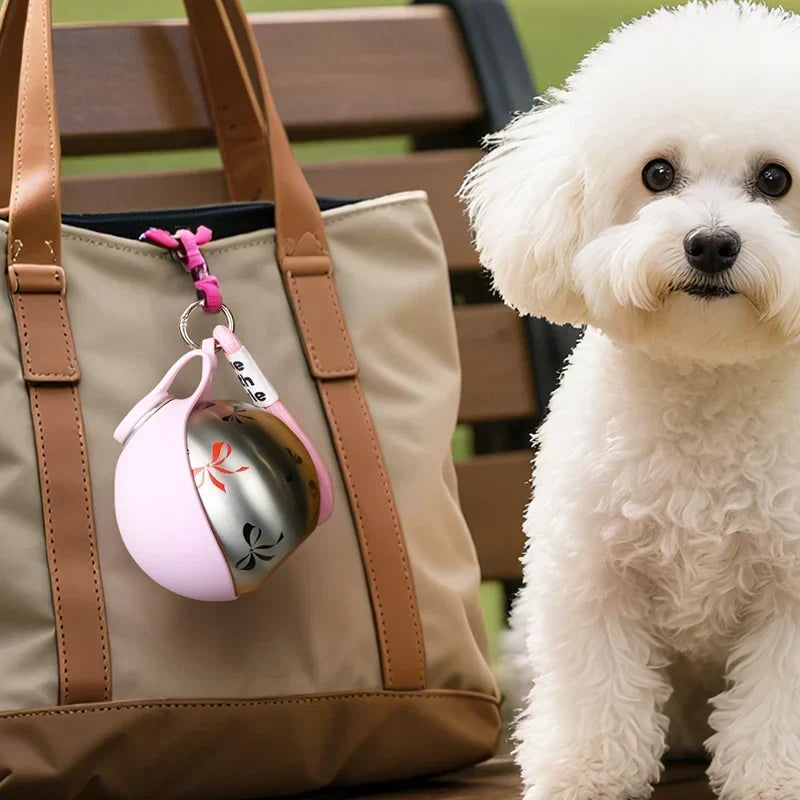 πΆπ₯£2-in-1 Portable Dog Water Bottle for Small Dogs - Leak-Proof & Compact